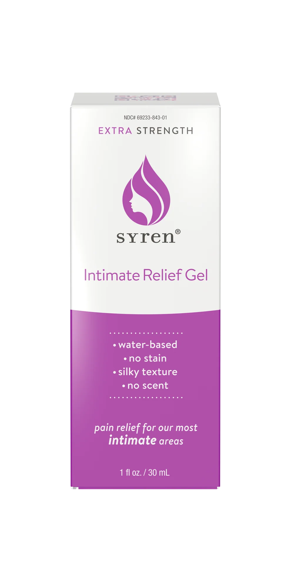 Syren Relief 1oz Lidocaine Gel for Sensitive Areas - Image 4